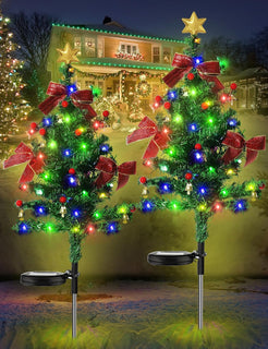 MerryGlow - Waterproof Solar Christmas Tree Lights