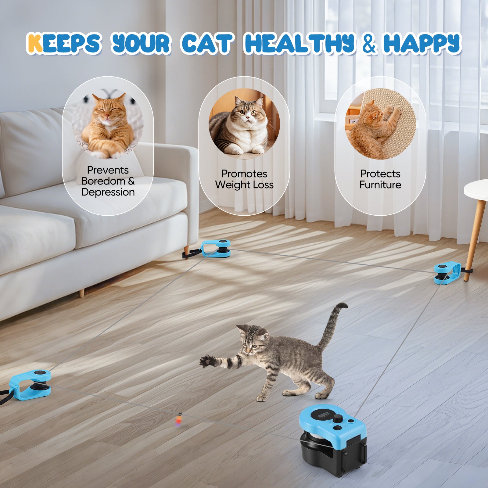 KittyRun – Smart Cat Exercise Wheel