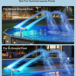HydraLuxe – Solar Powered Pool Fountain with Dual Stream