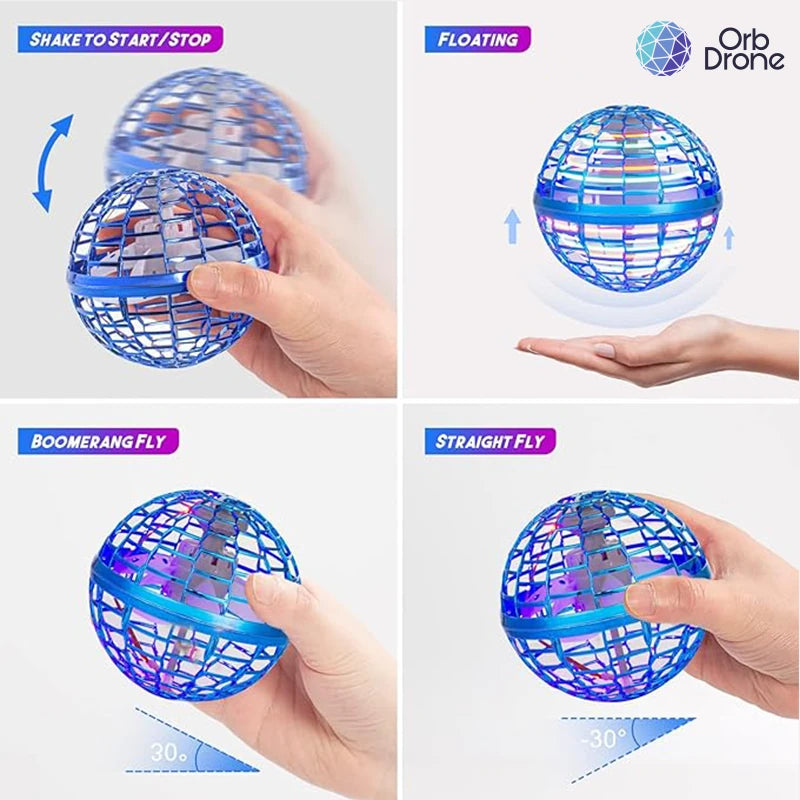 AeroSphere - Self-Returning LED Toy