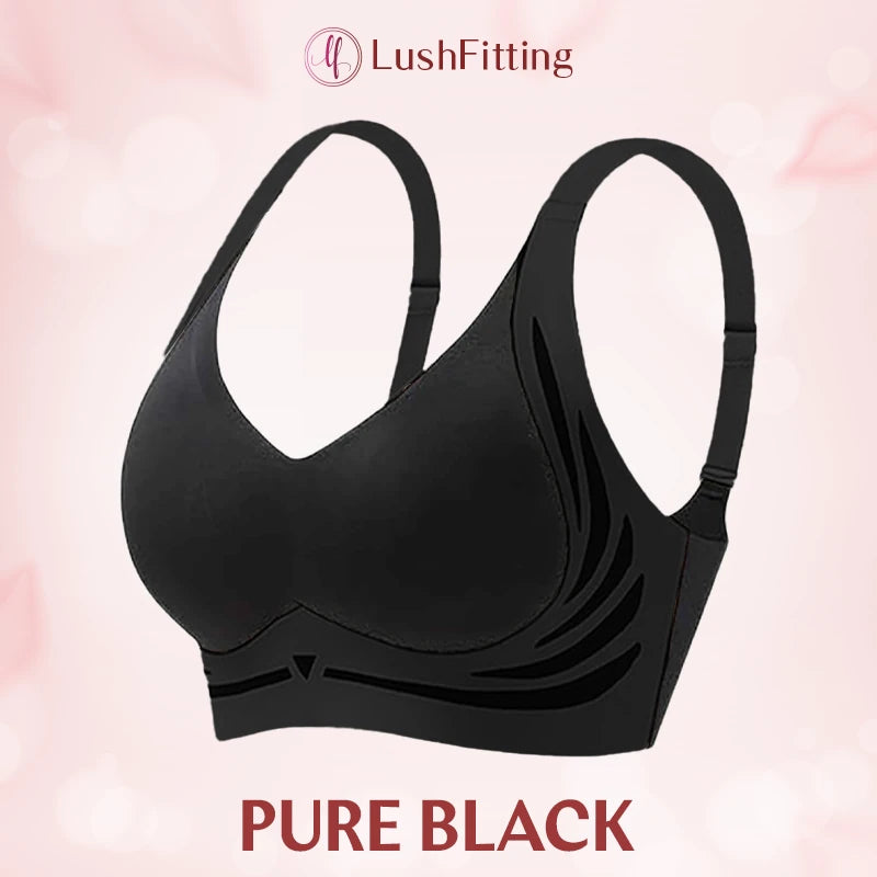 LushFitting - Seamless Push-Up Support Bra