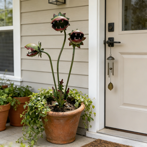 GardenWhim – Carnivorous Plant Metal Garden Stake