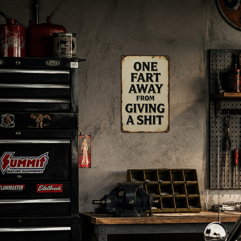 BoldBanters – Sarcastic Man Cave Metal Sign