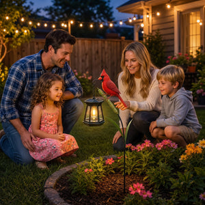 SunNest – Cardinal Solar Outdoor Light