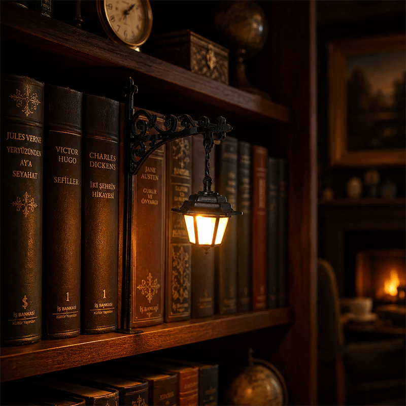 ChapterGlow – Classic Bookshelf  Library Mood Light