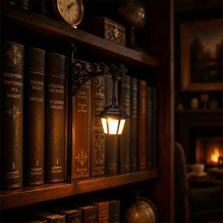 ChapterGlow – Classic Bookshelf  Library Mood Light