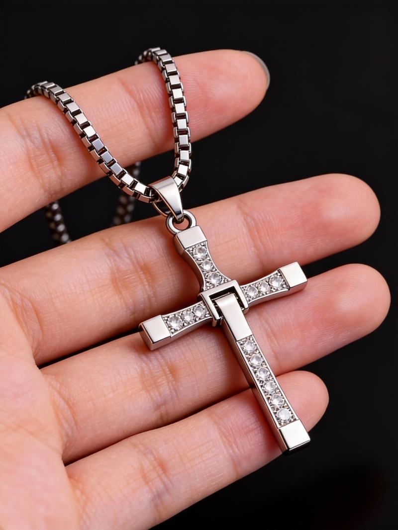 ValorCross - Premium Titanium Statement Necklace