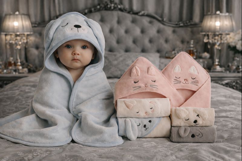 BabyLuxe – Luxury Comfort Hooded Baby Towel