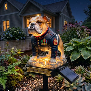 DevilDog – Semper Fidelis Solar Garden Light