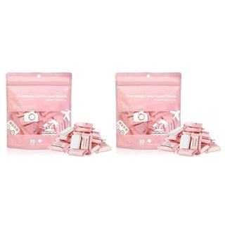 AirTowel – Disposable Compressed Travel Towel Set