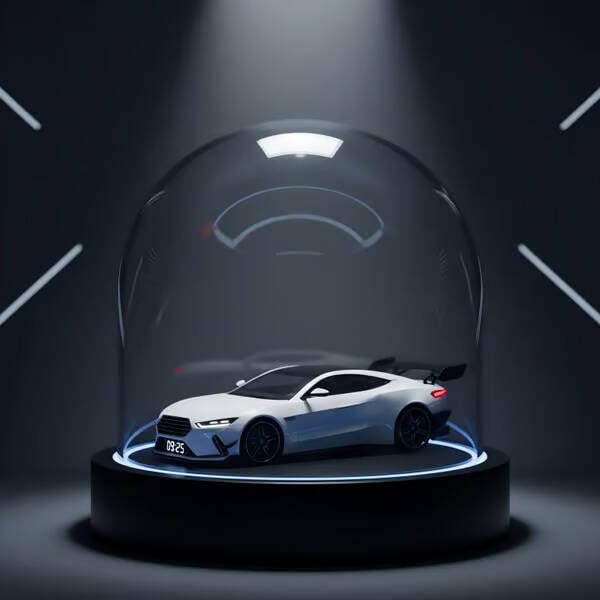 ⏰Hypercar Alarm Clock-🏎️Realistic Engine & Light Effects