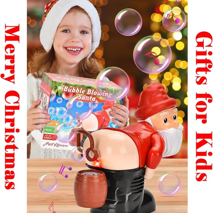 BubbleBlast - Santa Hilarious Fart Machine
