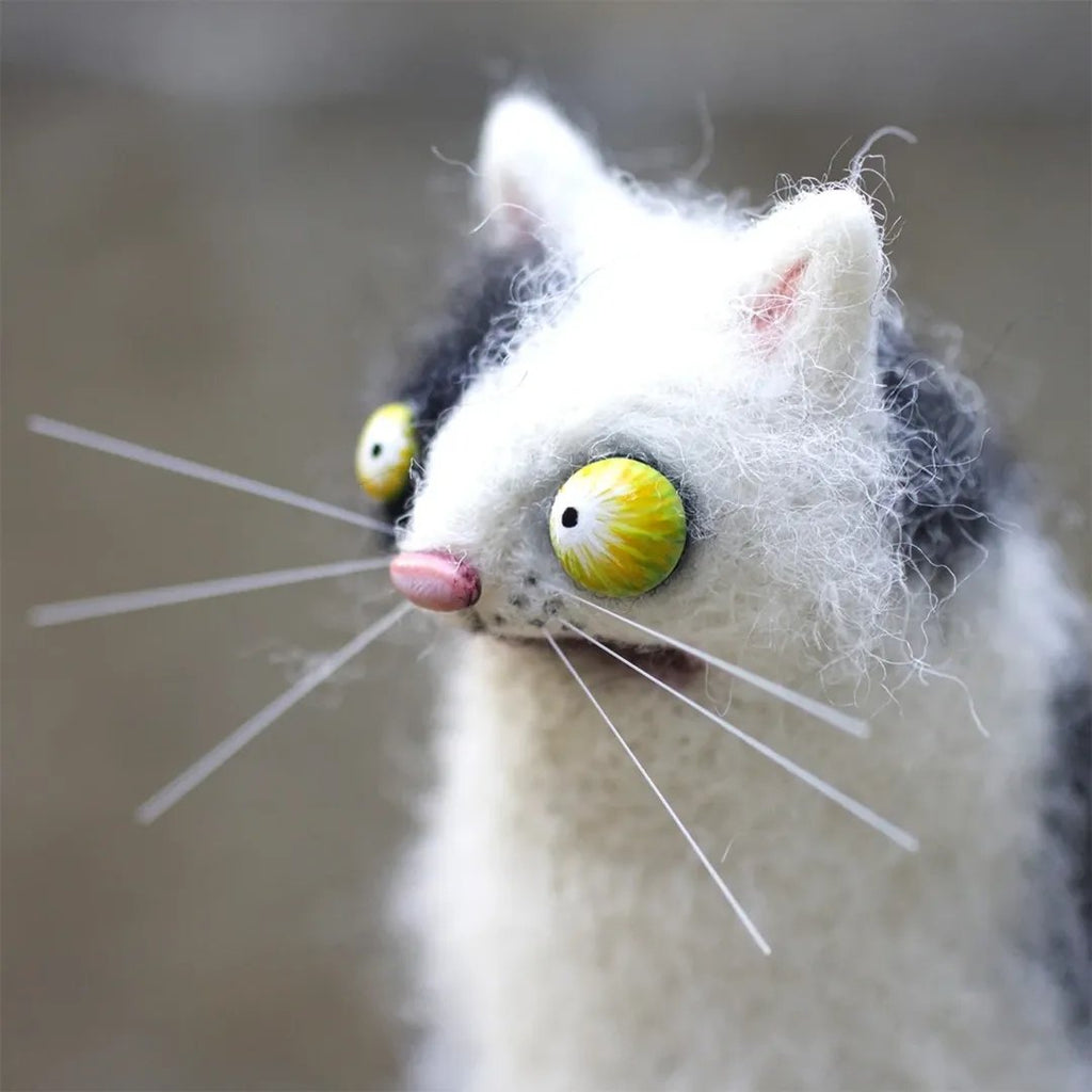 TinyMuse – Cute Felt Cat Unique Gift Ornament