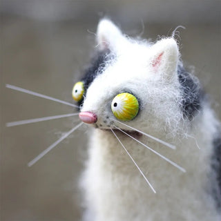 TinyMuse – Cute Felt Cat Unique Gift Ornament