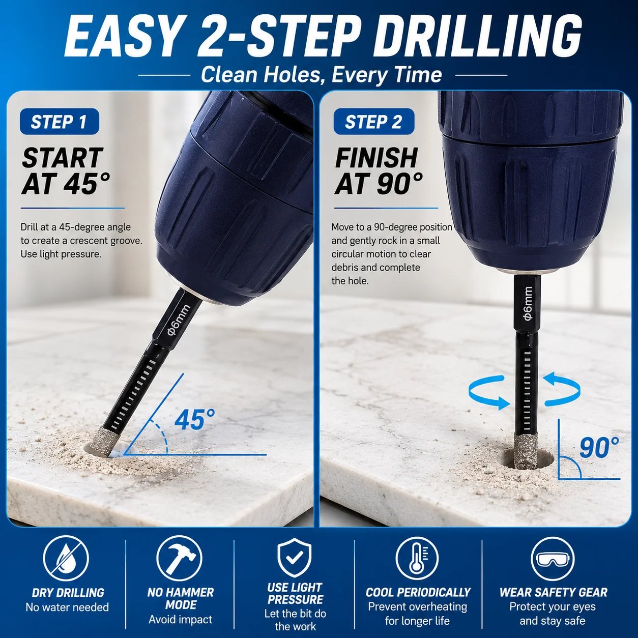 DrillPro – Precision Diamond Hole Saw Set