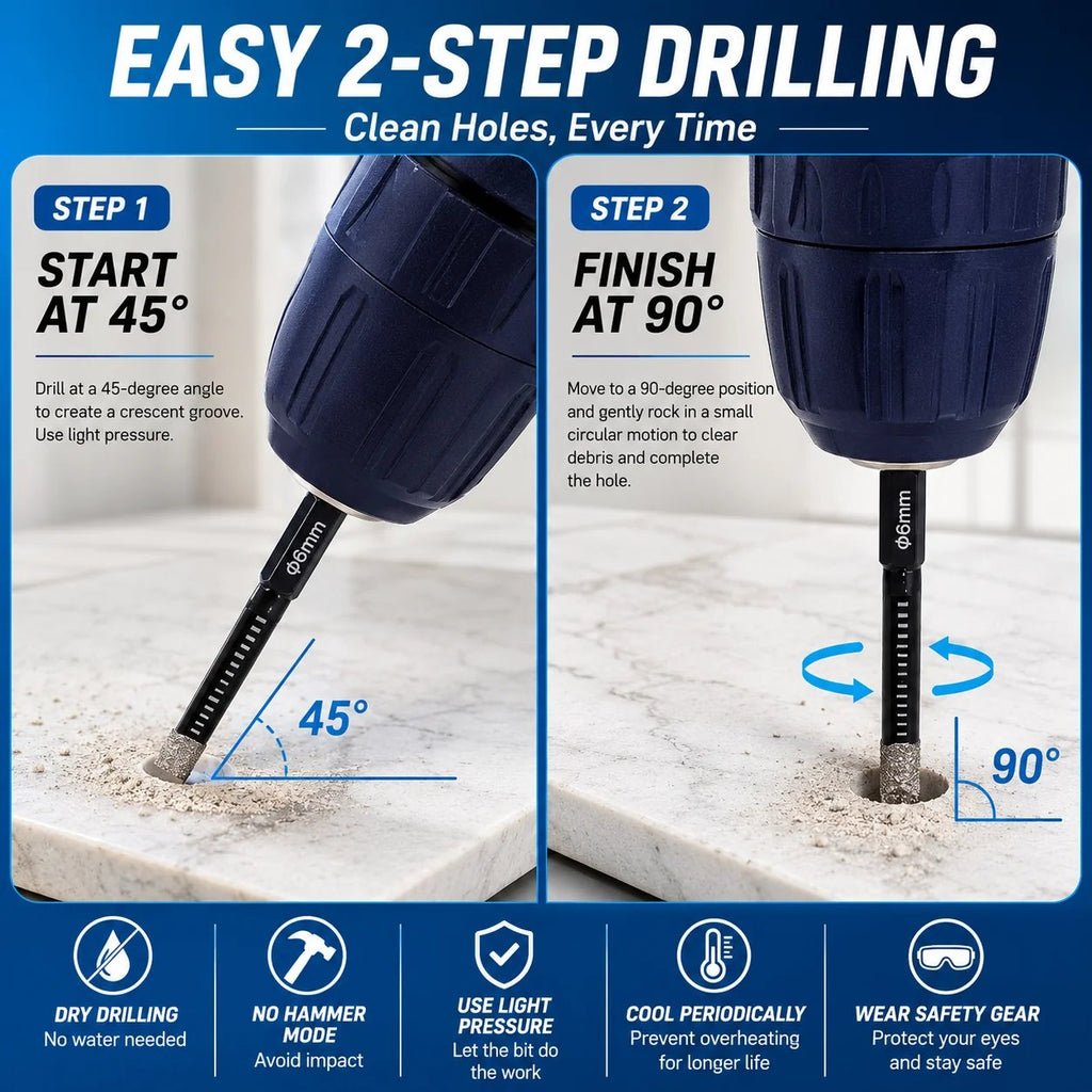 DrillPro – Precision Diamond Hole Saw Set
