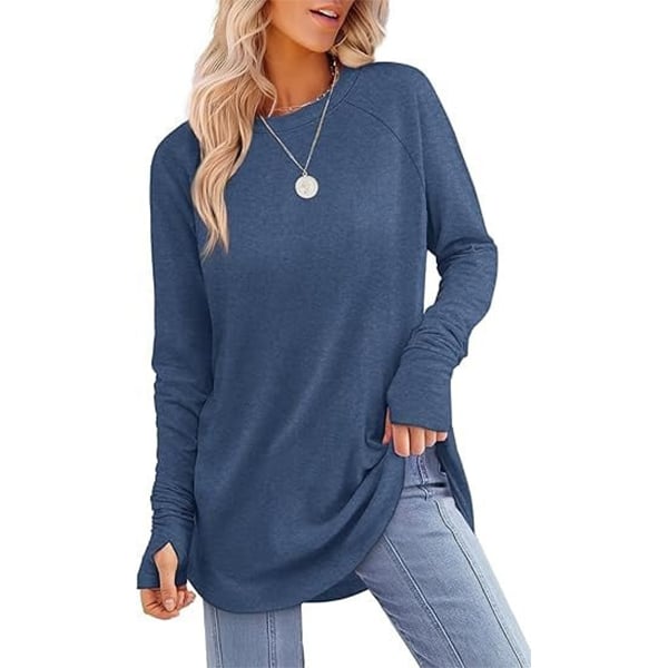 CozyCurve – Women’s Long Sleeve Tunic Top