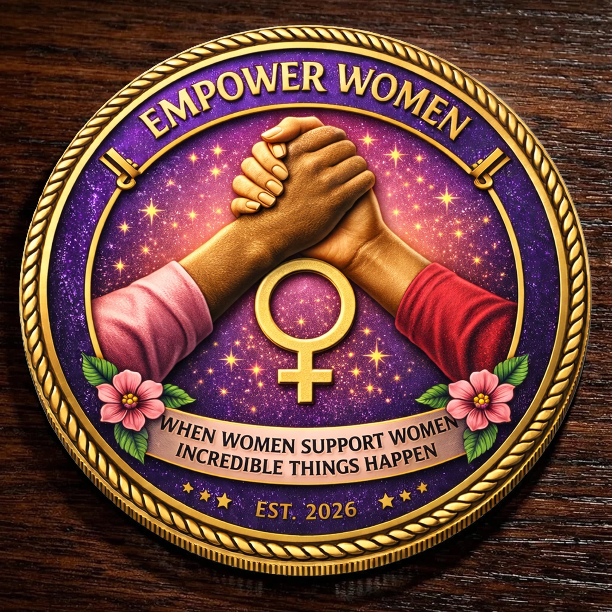 She Rises — Strong, Brave, Unstoppable Collector Coin