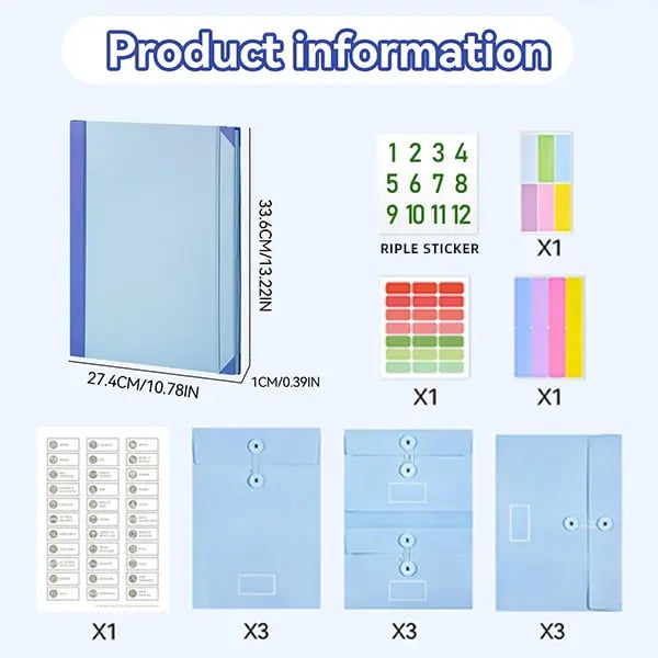 PaperGuard – Manila Document Folder