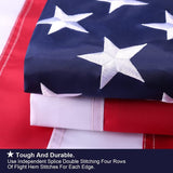 FreedomStitch – Premium Embroidered American Flag