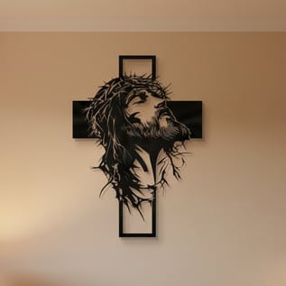 SoulLight - Wall Cross Décor – Strength & Encouragement