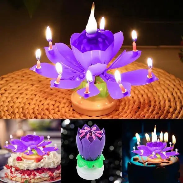 Musical Magic Birthday Candle marnetic