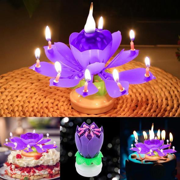 Musical Magic Birthday Candle