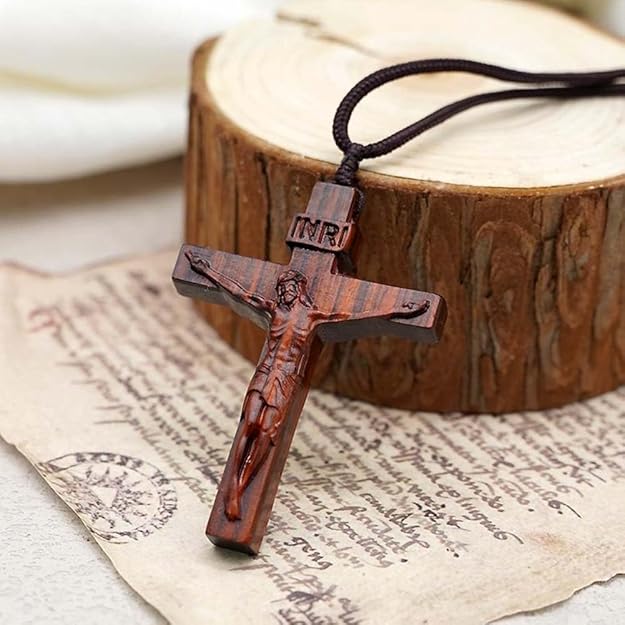 TimberCross – Handmade Wooden Necklace