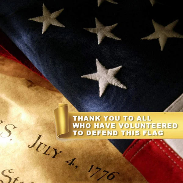 FreedomStitch – Handcrafted American Flag with Embroidered Stars