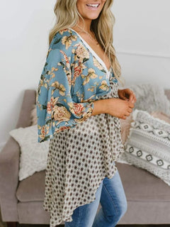 BloomBreeze – Floral Kimono Flowy Boho Cover Up