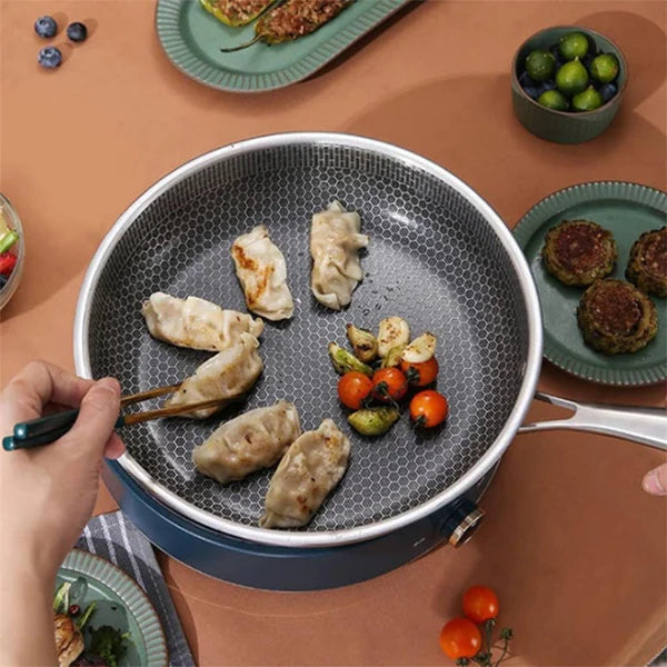 ChefCore – Hammered Stainless Steel Pan