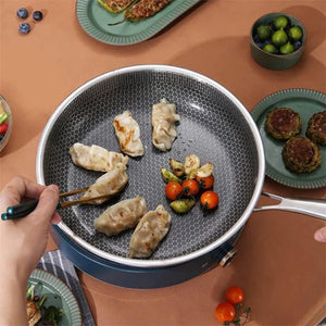 ChefCore – Hammered Stainless Steel Pan