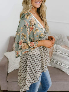 BloomBreeze – Floral Kimono Flowy Boho Cover Up