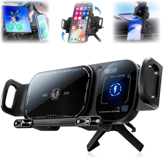 AutoTurn – Rotating Wireless Charging Car Mount