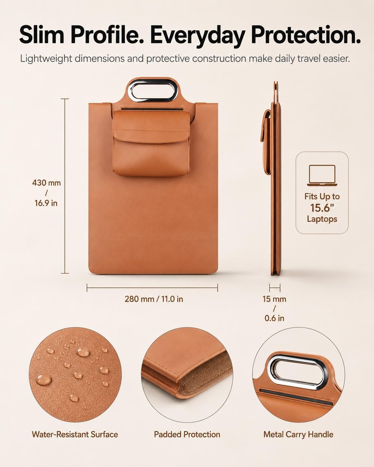 TechNest – Wireless Charging Laptop Bag