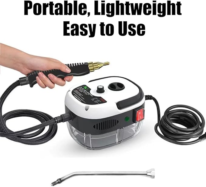 SteamBlaze – 2500W High-Temp Pressurized Handheld Cleaner