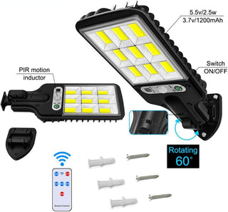 BrightSentinel – Solar Motion Sensor Street Light