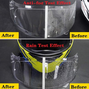 ClearRide – Anti-Rain and Fog Helmet Film