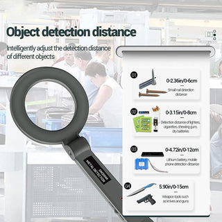 DetectPro – Ultra Sensitive Handheld Metal Detector