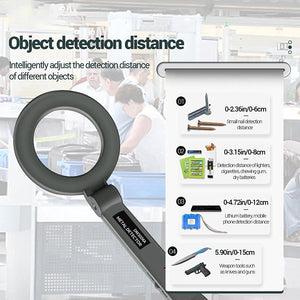 DetectPro – Ultra Sensitive Handheld Metal Detector