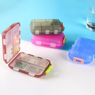 PillPorter | Portable Multi-Compartment Pill Storage Box
