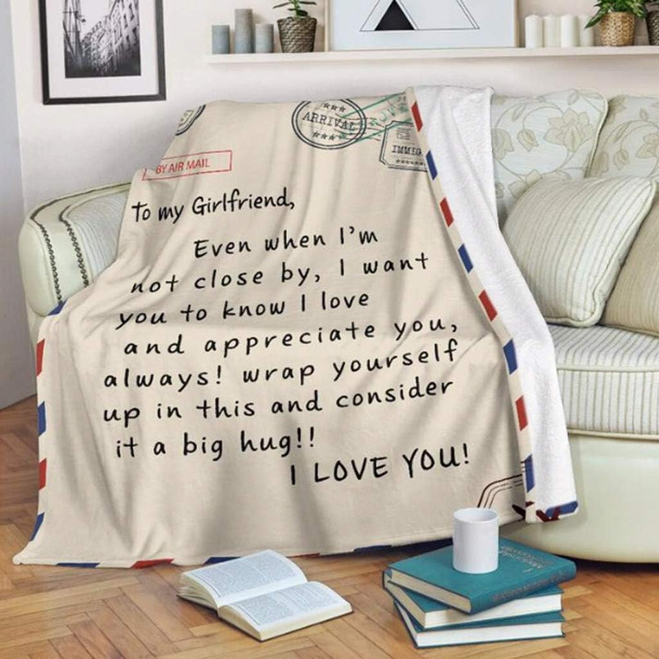 LoveMark – Personalized Postmark Blanket