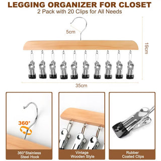SpaceEase – Hanging Closet Organizer