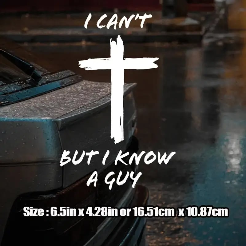 DivineStrength - “I Can’t But I Know a Guy” Cross