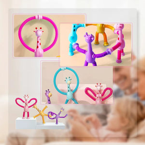 GiraffeStretch – Fun Telescopic Suction Toy
