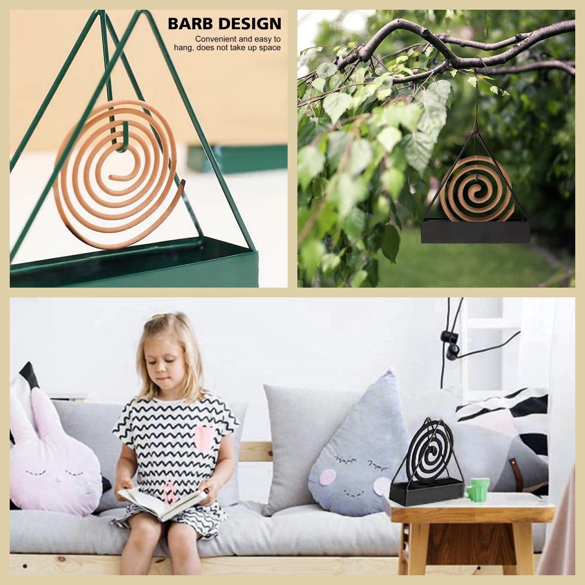 BugFree - Decorative Mosquito Coil Case