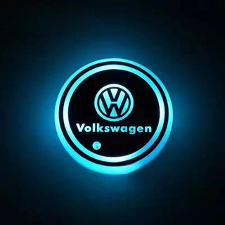 NeonCruise - 7-Color Ambient Car Coasters | Tap-Control Glow System