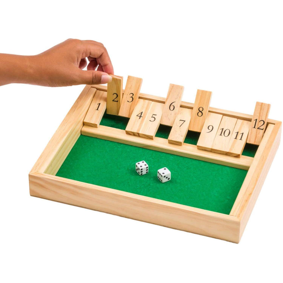 Dice Adventure - Classic Wooden Board Game for Family Fun