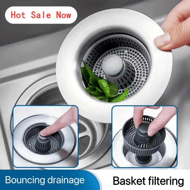 PlumbGuard - Smart Bounce Core Drain Strainer