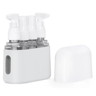 PackEase – Portable Shampoo Dispenser Kit
